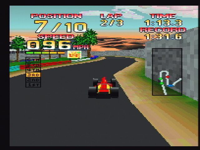 World Tour Racing (CD) screenshot 6 for Jaguar